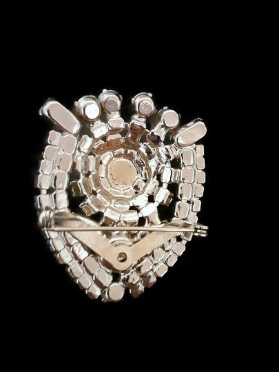 Art Deco Stone Encrusted Brooch - Bazzy's