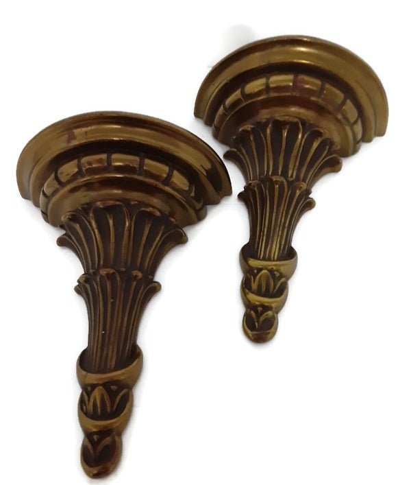 Gold Greek Style Brass Wall Sconces - Bazzy's