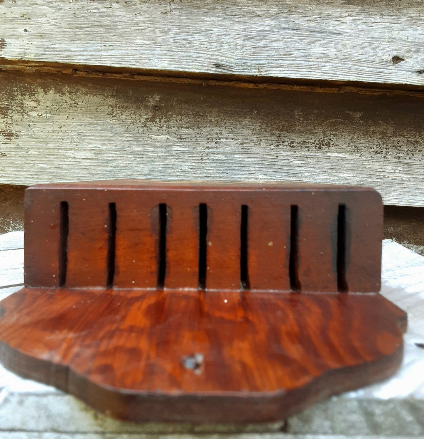 Vintage Knife Block Wall Hanging