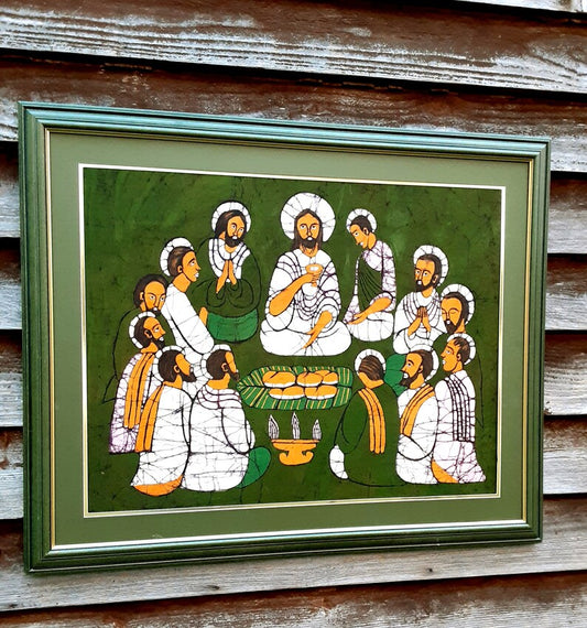 The First Communion Painting On Velvet