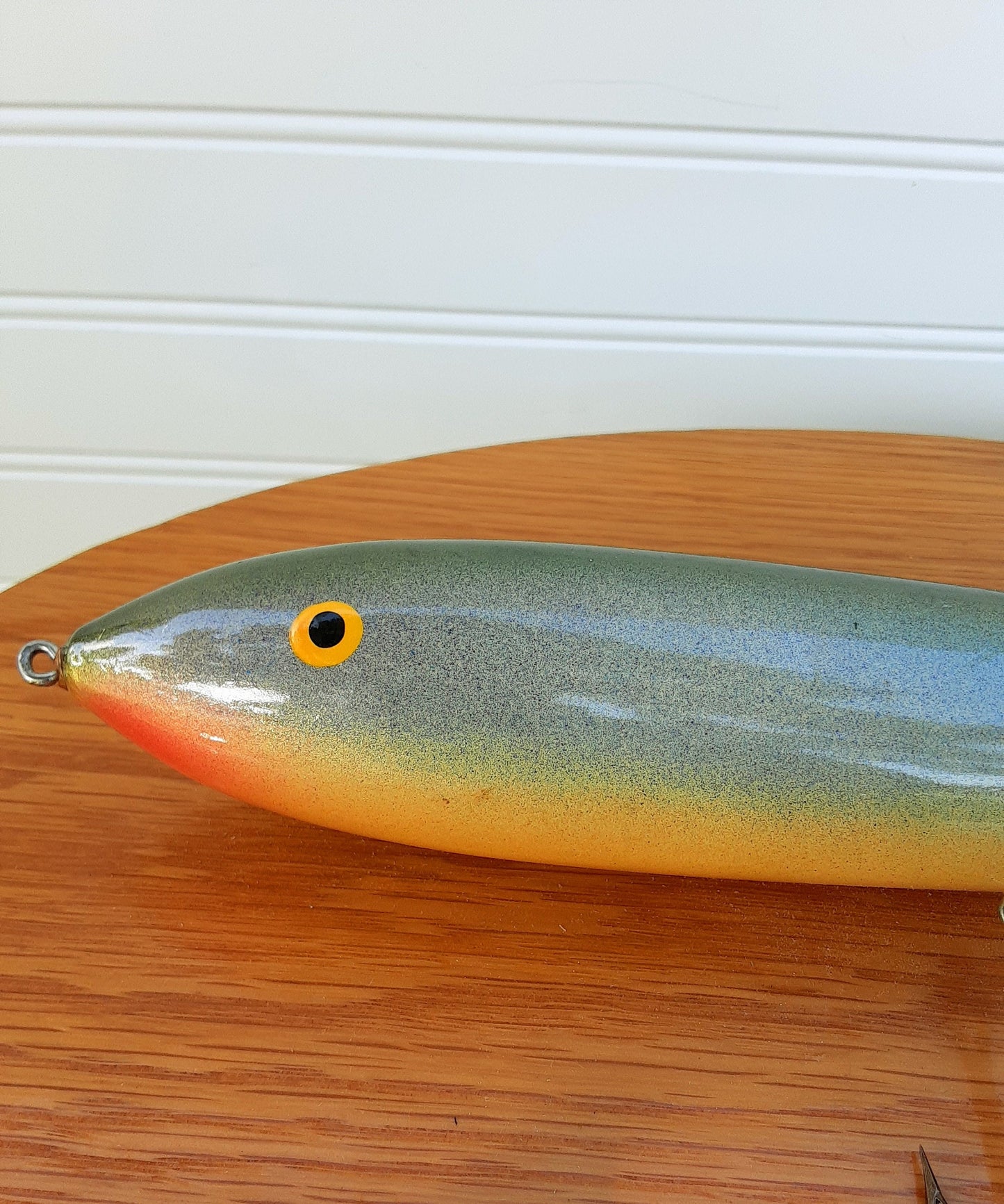 Vintage Mounted Large Fishing Lure